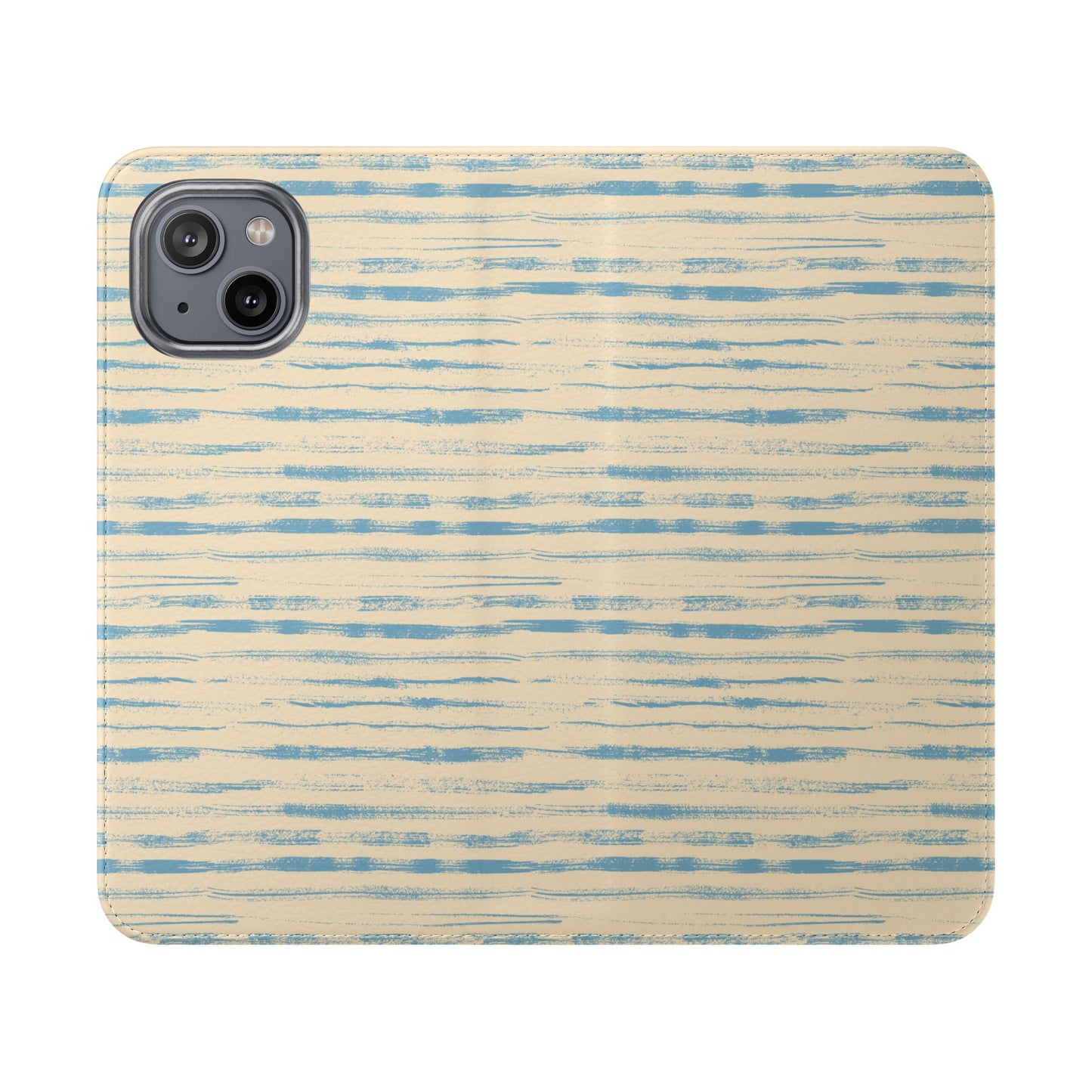 Painted Lines Flip Phone Case ~ Calm of the Coast Design